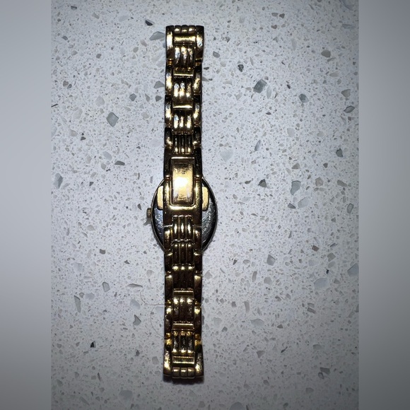 Vintage Citizen Eco Drive Crystal Watch Gold & Silver Tone main image 5
